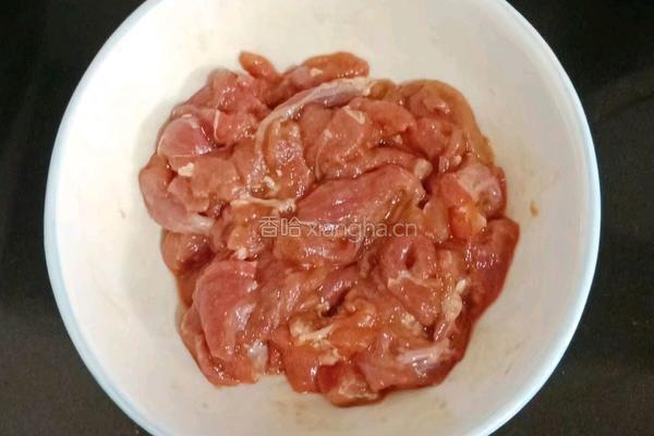 莲藕腐竹炒肉片的做法图解8
