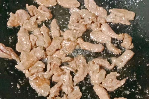 莲藕腐竹炒肉片的做法图解12