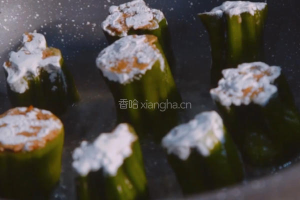 青椒酿牛肉的做法图解5