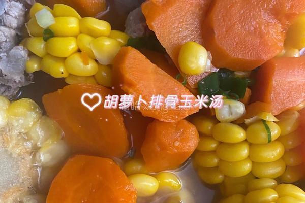 玉米胡萝卜排骨汤的做法图解8