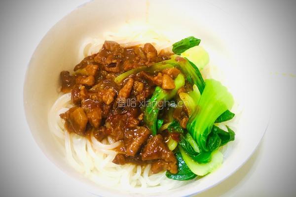 农家炸酱拌米粉的做法图解7