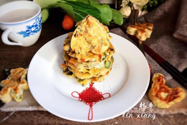 鸡肉蔬菜饼的做法图解10