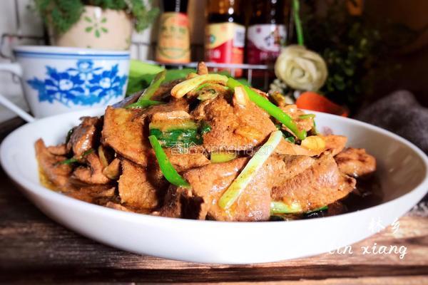 葱爆猪肝的做法图解15