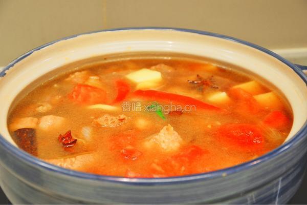番茄马铃薯炖小牛腩的做法图解10