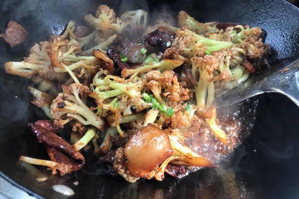 五花肉菜花的做法图解6