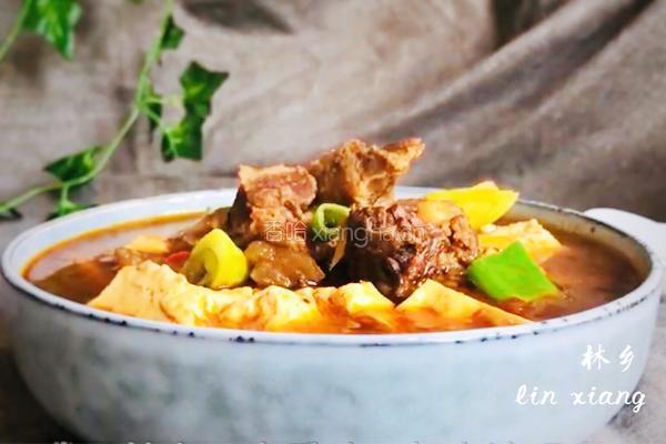 豆腐炖牛腩的做法图解17