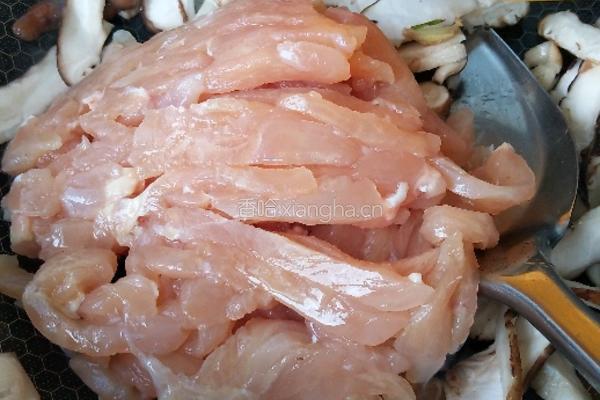 香菇鸡丝面的做法图解6