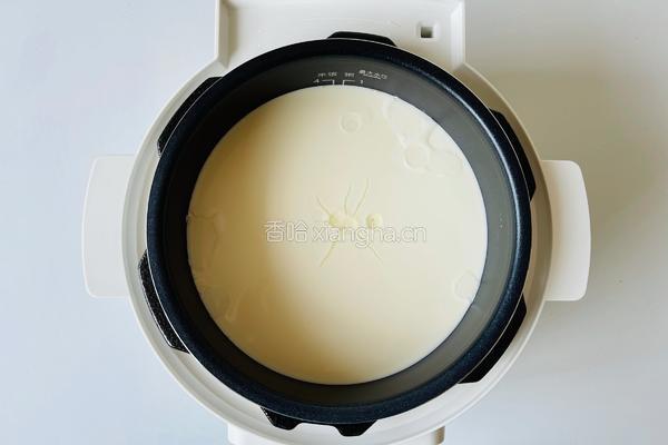 低糖无添加的电饭煲老酸奶的做法图解4