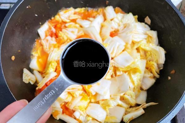 番茄娃娃菜的做法图解7