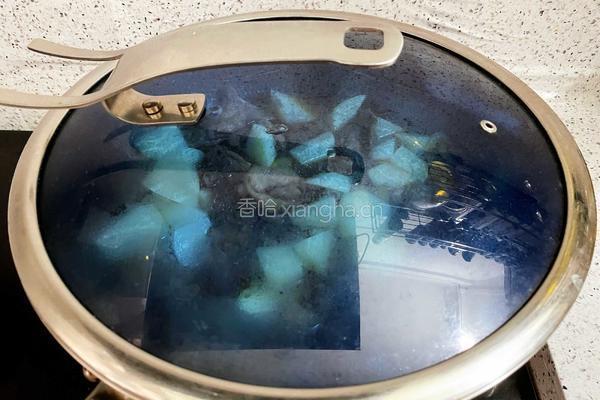 土豆焖鸭的做法图解15
