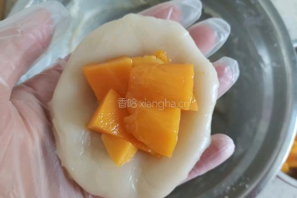 芒果糯米滋的做法图解9