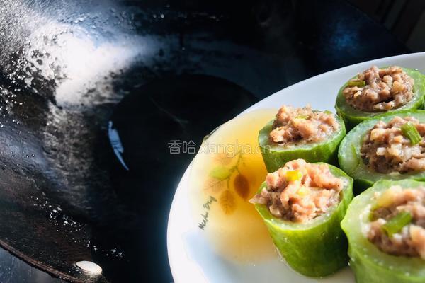 黄瓜酿肉的做法图解10