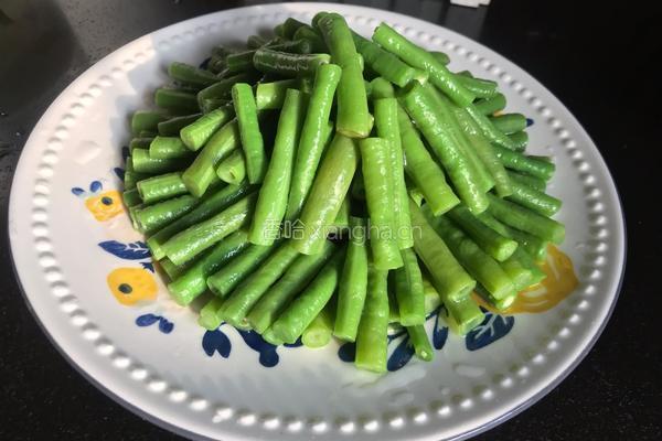 蒜香豆角的做法图解9