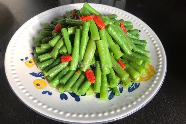 蒜香豆角的做法图解10