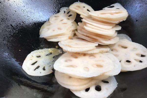 茄子莲藕的做法图解5