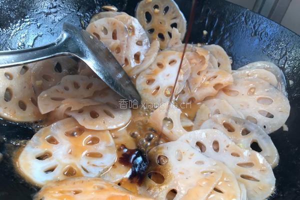 茄子莲藕的做法图解8