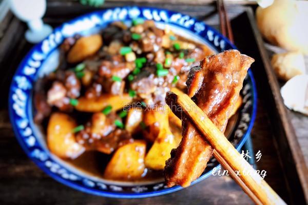土豆烧鸭肉的做法图解12