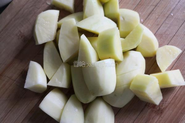 土豆海带松茸排骨炖的做法图解3