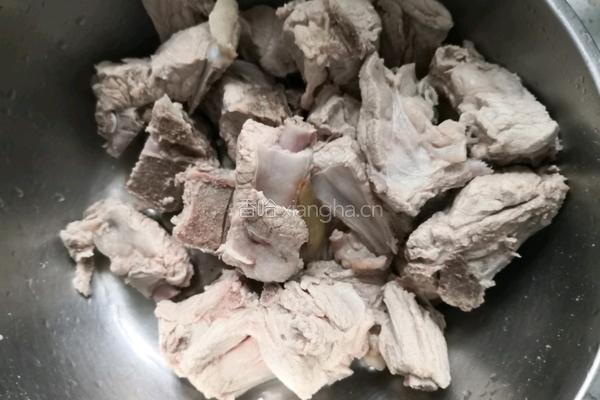 土豆海带松茸排骨炖的做法图解6