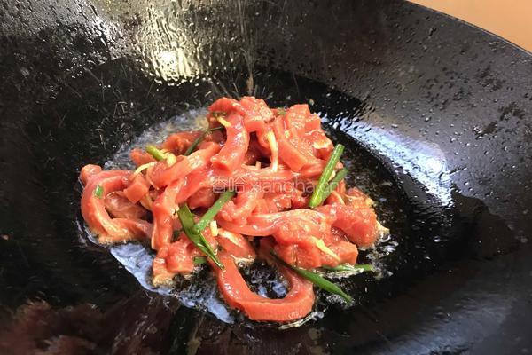 苦瓜炒牛肉的做法图解7