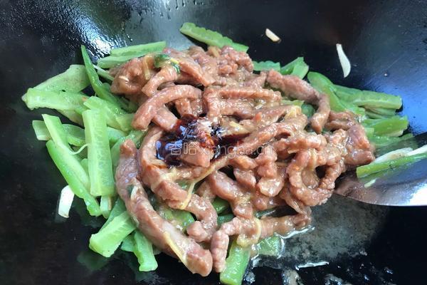 苦瓜炒牛肉的做法图解10