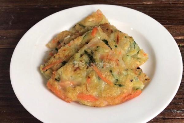 胡萝卜黄瓜鸡肉饼的做法图解7
