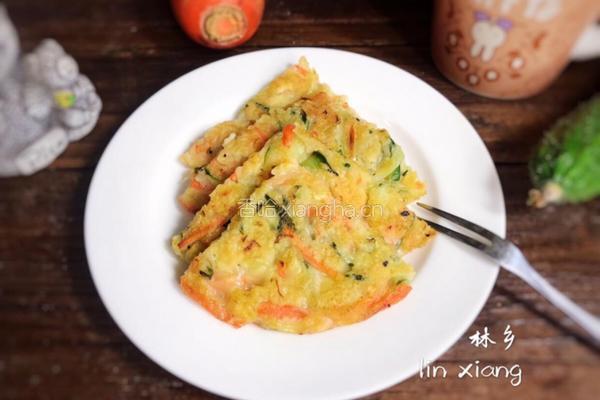 胡萝卜黄瓜鸡肉饼的做法图解10