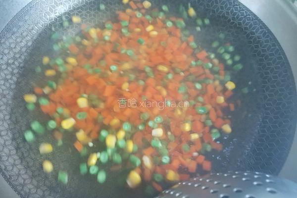 时蔬鸡肉饼（低卡减脂）的做法图解4