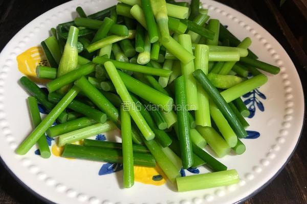 麻辣蒜苔的做法图解8