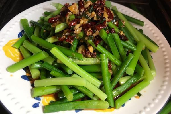 麻辣蒜苔的做法图解9