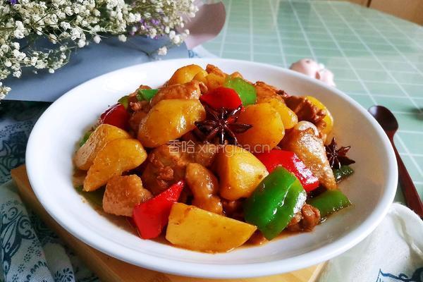 土豆炖鸡腿的做法图解16