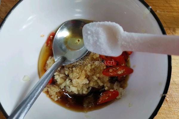 蒜泥拌豆角的做法图解10
