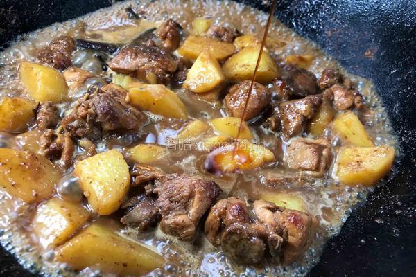 土豆炖鸡腿肉的做法图解14
