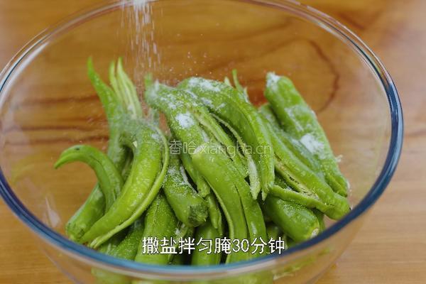 1分钟即可学会的酱腌辣椒 酸辣开胃 拌粉拌面下饭都可以的做法图解2