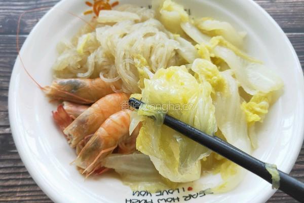 白菜粉丝煲的做法图解8