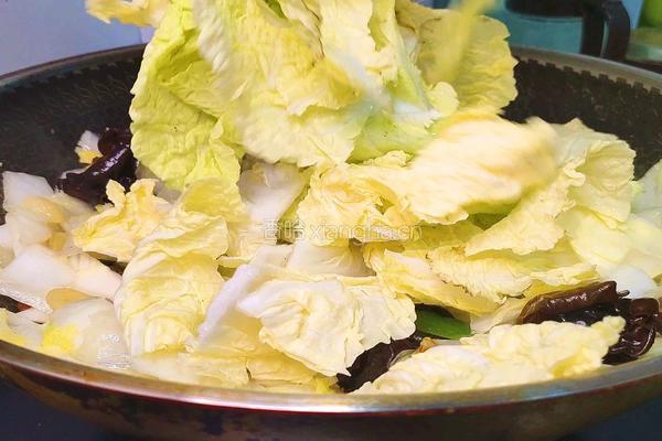 醋溜大白菜的做法图解13