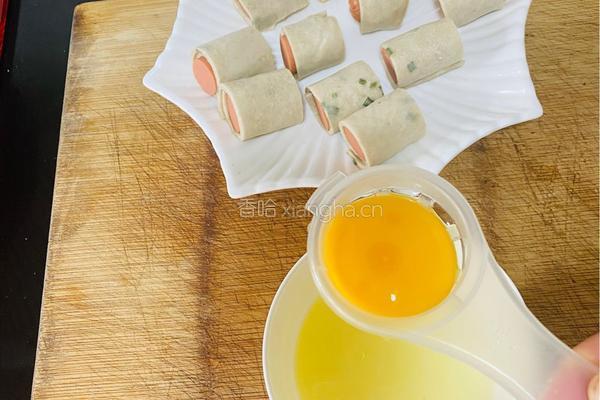 手抓饼卷烤肠的做法图解4