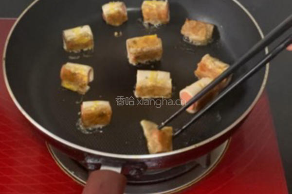 手抓饼卷烤肠的做法图解6