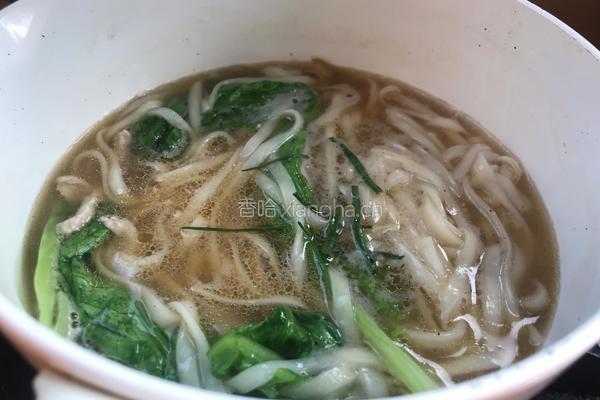 青菜肉丝面的做法图解13