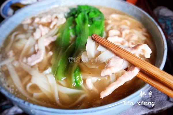 青菜肉丝面的做法图解15