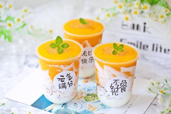 西米芒果冰沙的做法图解13