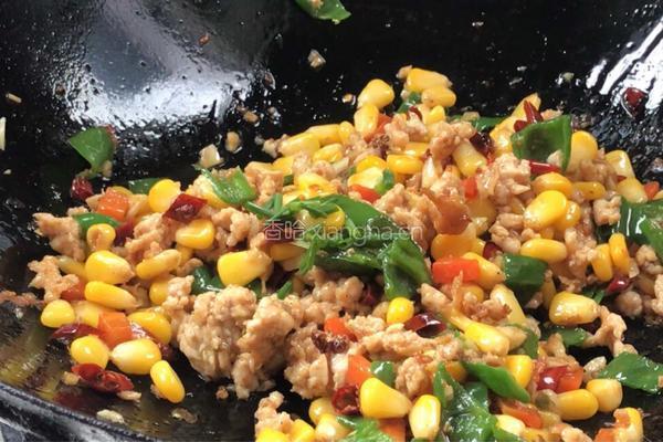 肉末辣炒玉米粒的做法图解15