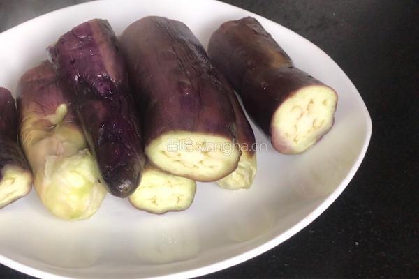 蒜蓉茄子的做法图解10