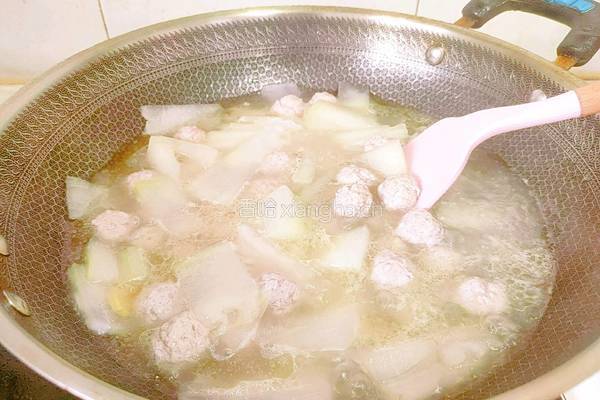 冬瓜肉丸汤的做法图解14