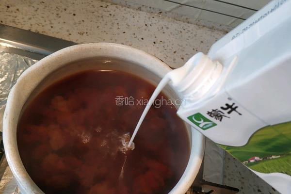 懒人自制焦糖奶茶的做法图解9