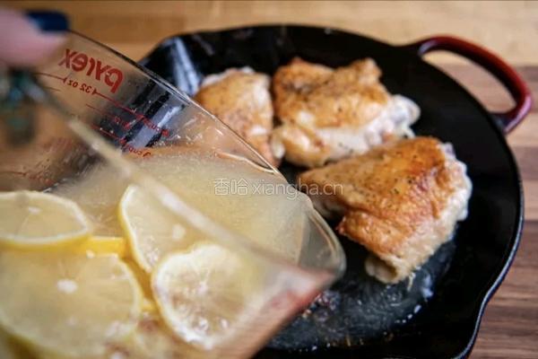 柠檬白菜鸡肉菜的做法图解3