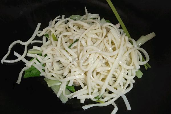 炒面的做法图解4
