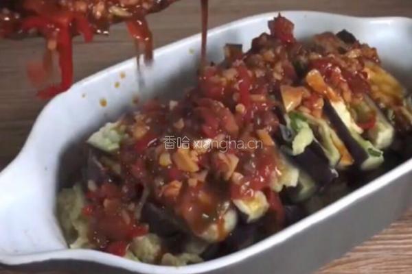 辣椒酱茄条的做法图解9