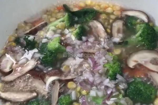 高汤西兰花的做法图解8