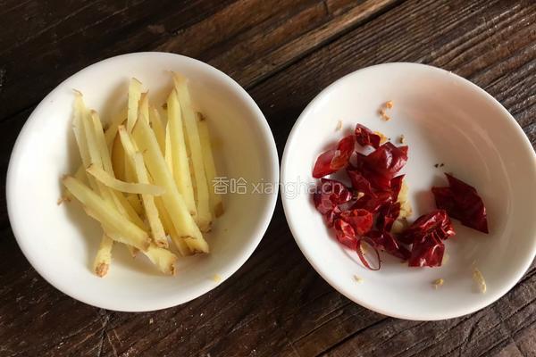 西芹炒豆腐干的做法图解3